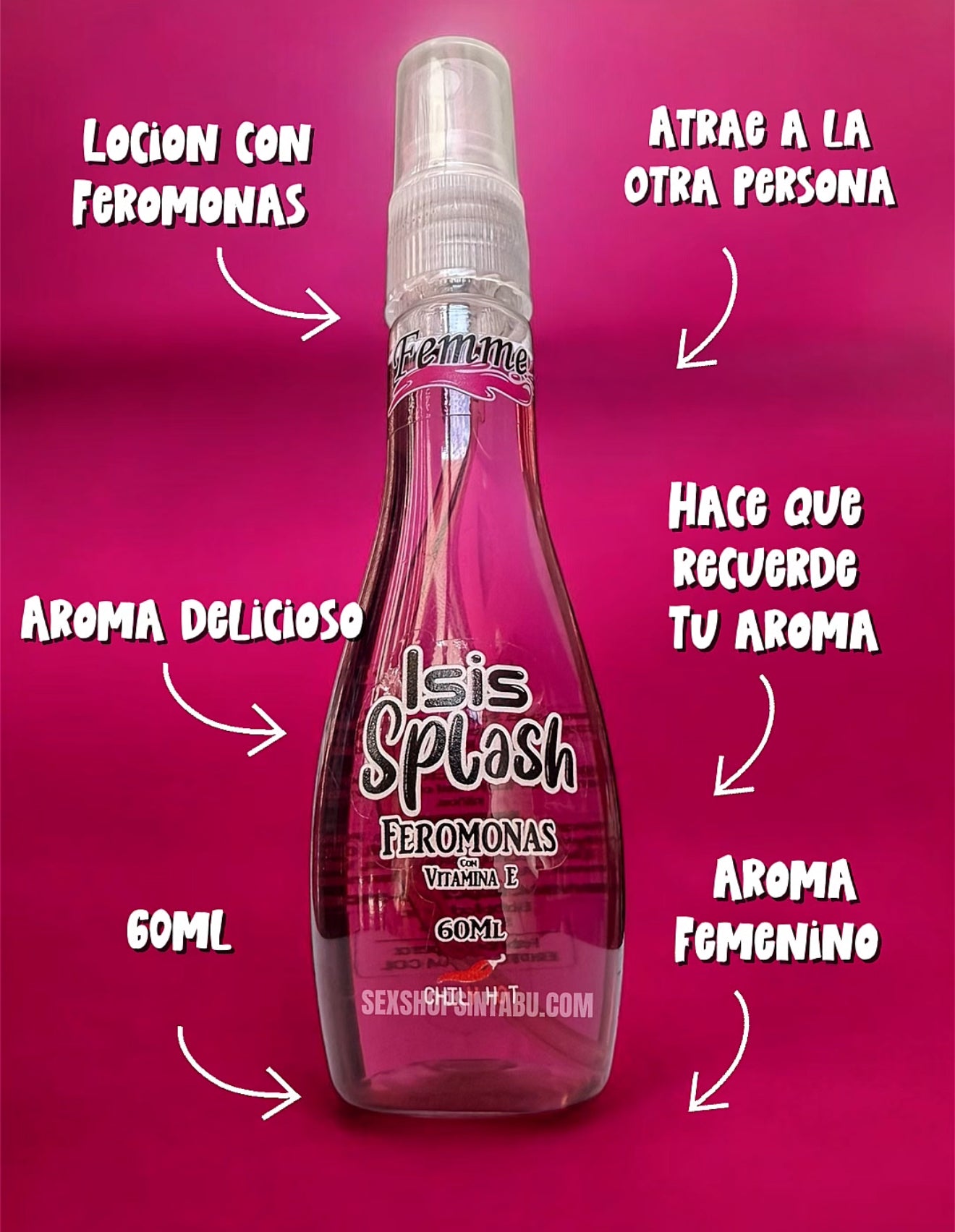 SPLASH MORADA CON FEROMONAS