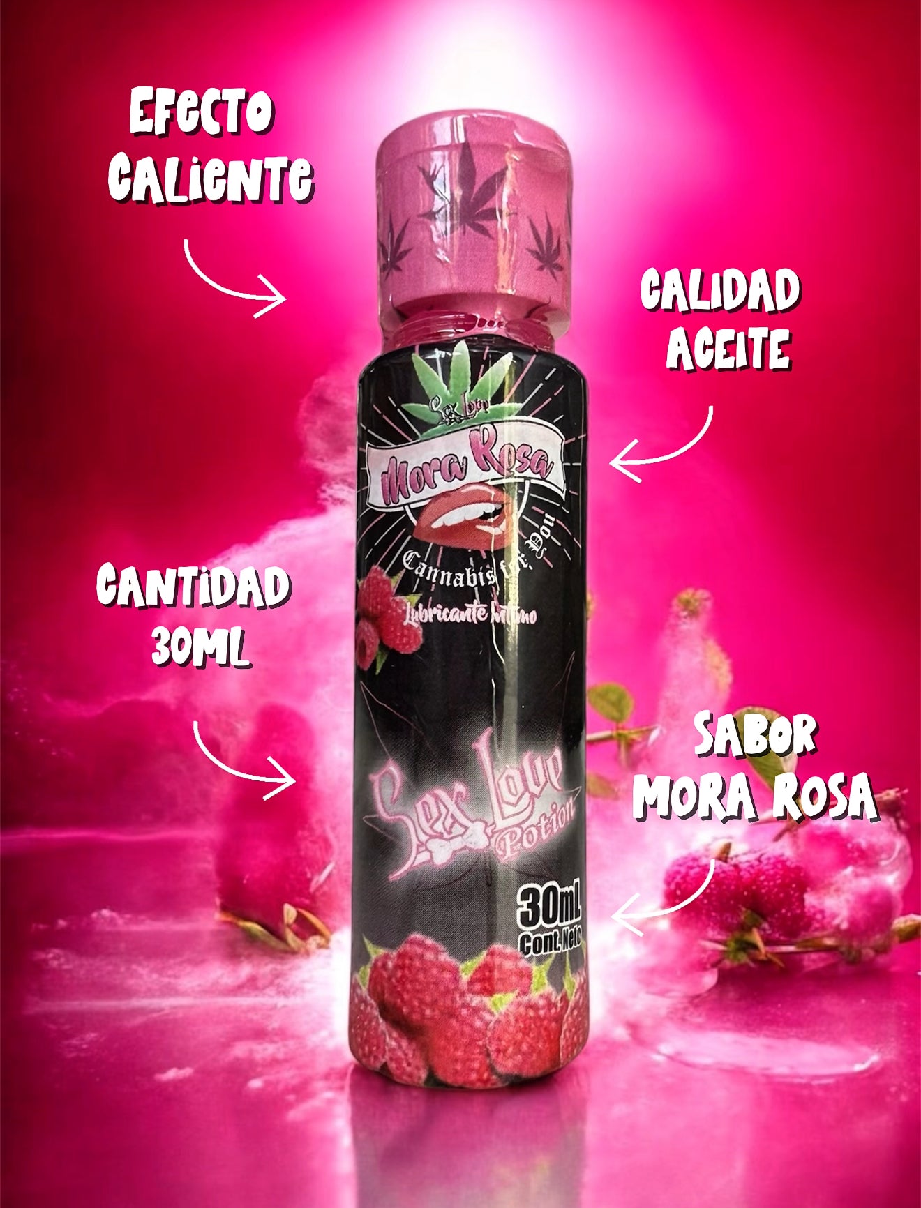 MORA ROSA/LUBRICANTE